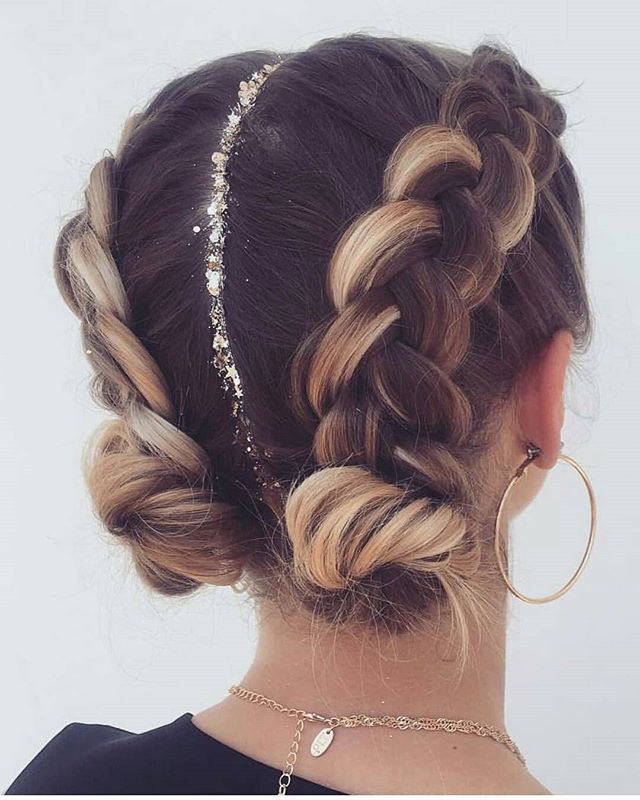 braids with glitter part